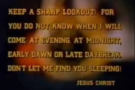 Keep a sharp lookout