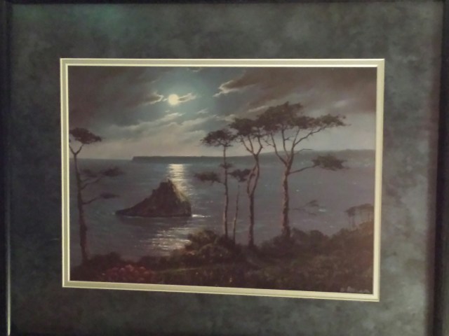 Thatcher's Rock at Night