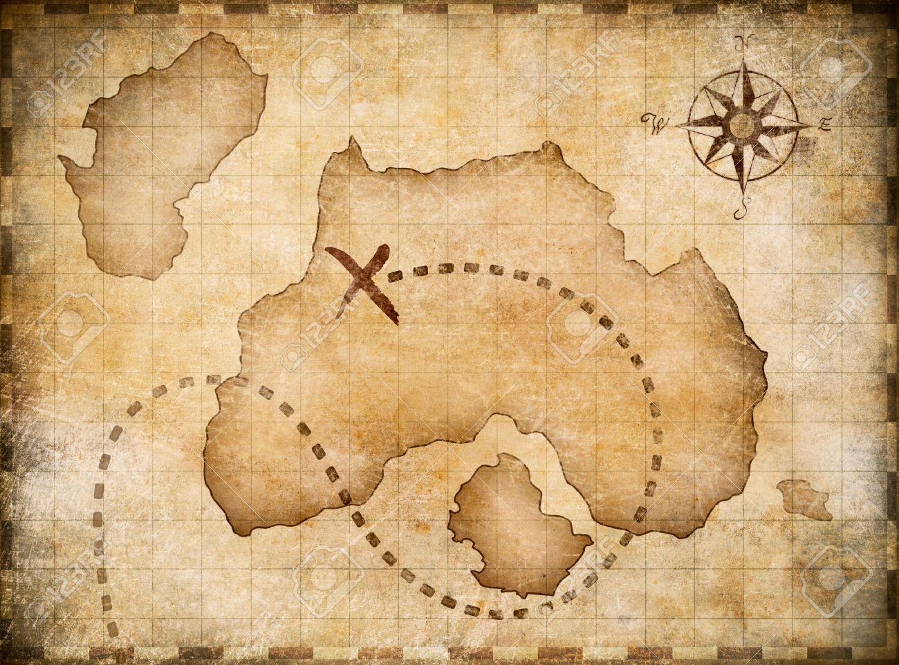 Pirates Map “X” Marks the Spot | cdsmiller17