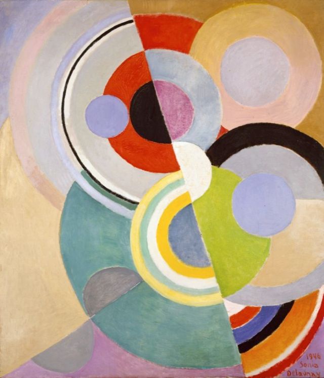 Rythme Colore 1946-robert-delaunay-oil-on-canvas