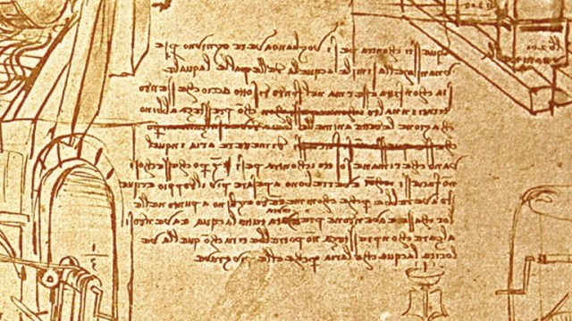 leonardo-writing