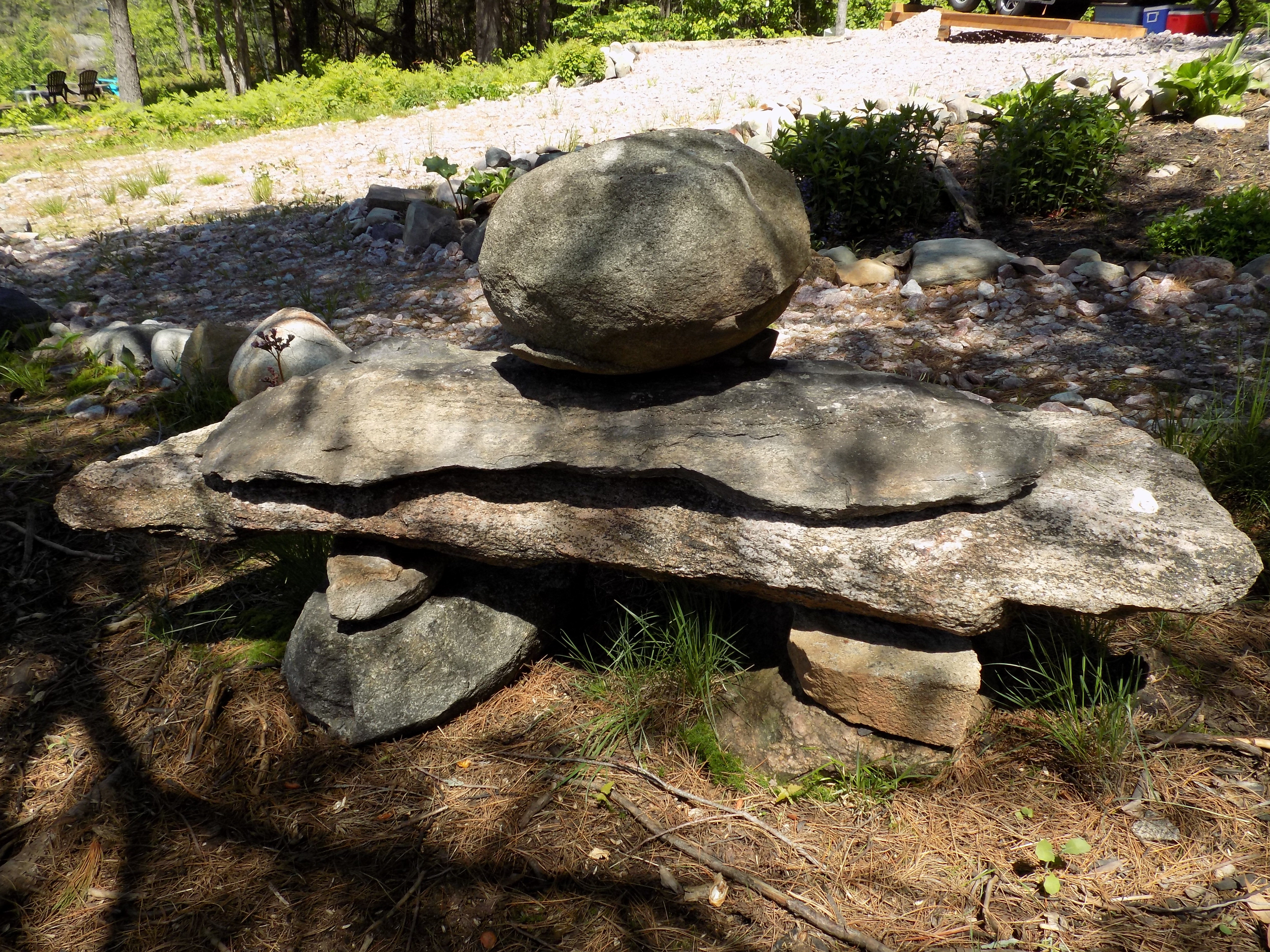 Tree Bark Inukshuk Inukshuk | cdsmiller17